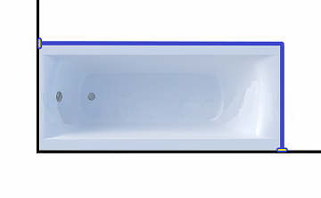 Карниз для ванны Astra-Form  Нью-Форм  150x70